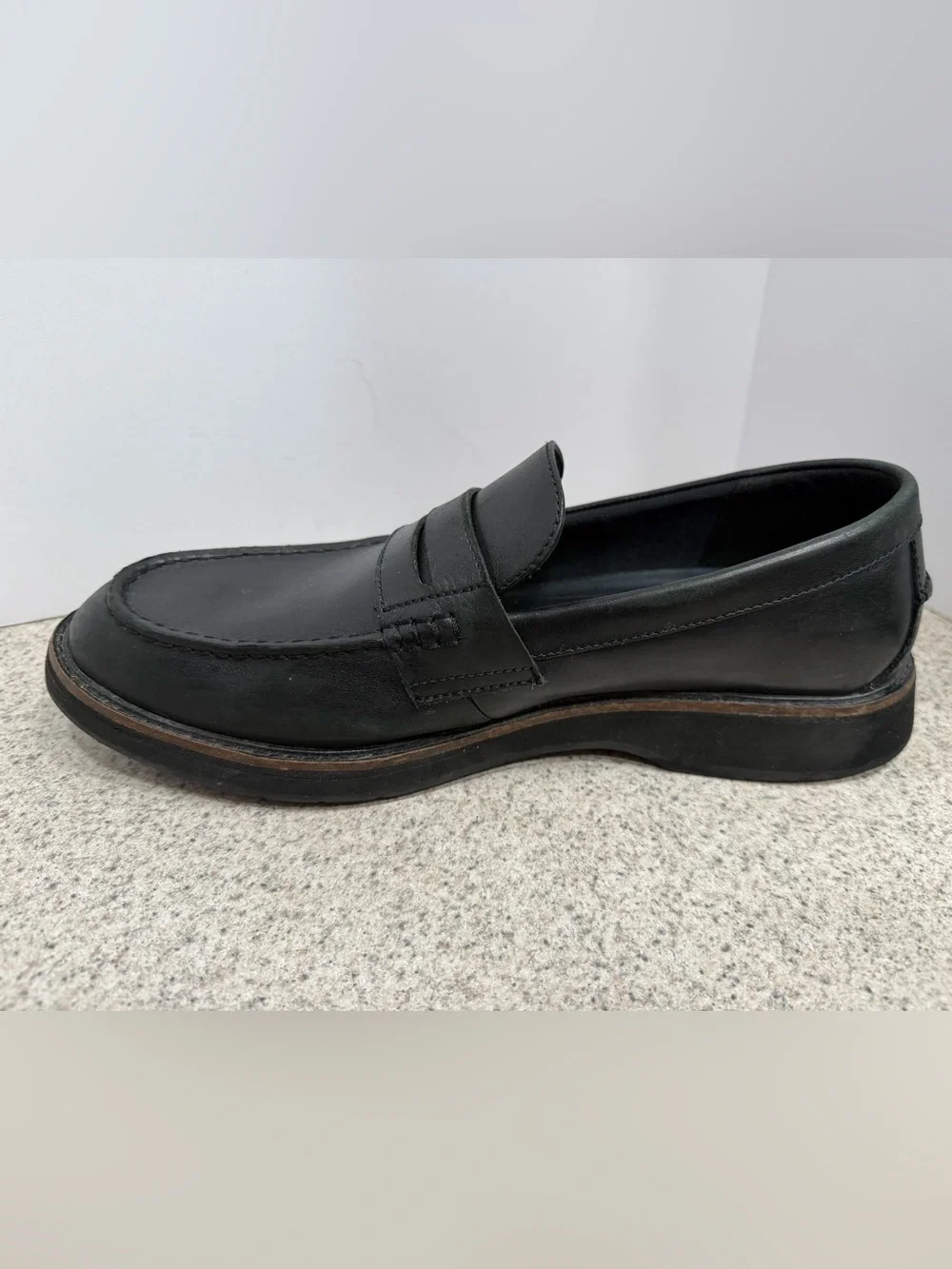 COLE HAAN Osborn Grand Leather Penny Loafer Black C36157 Men's Size 10M